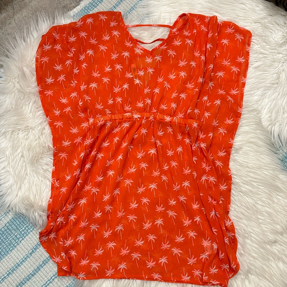 Girls miken swim cover up